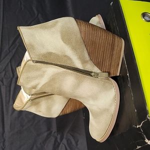Suede Ankle Booties